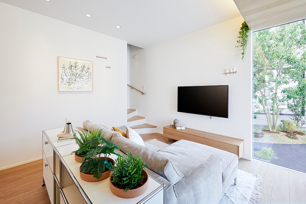 モデルハウス リビング