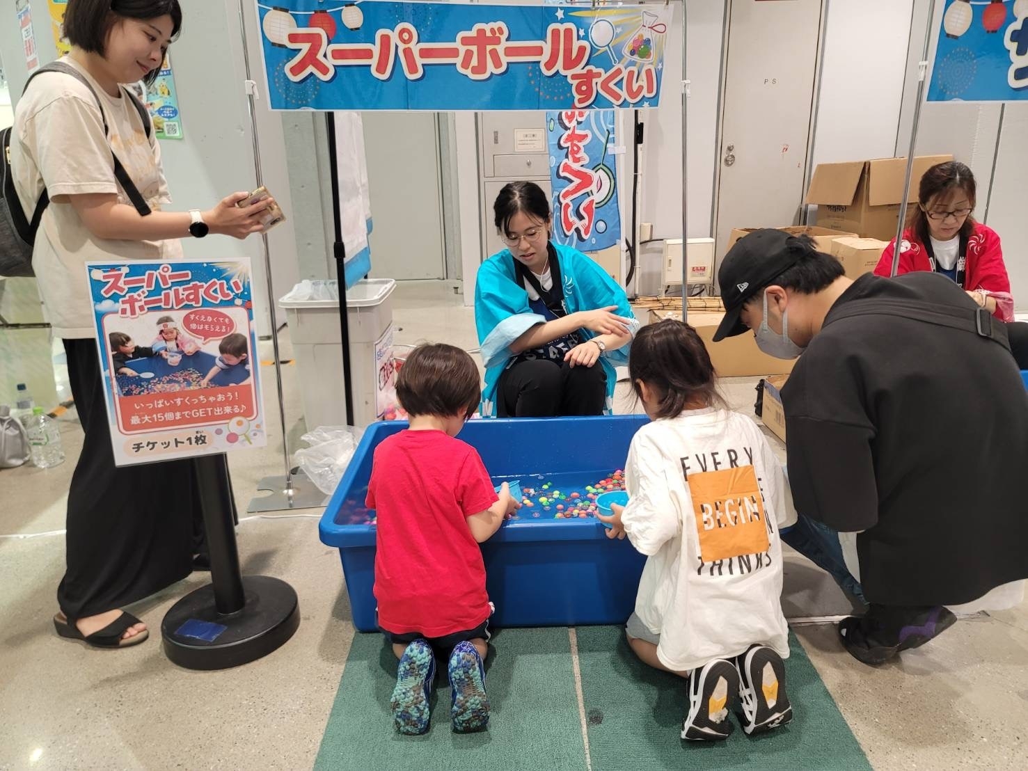 ~縁日ブースの様子2~