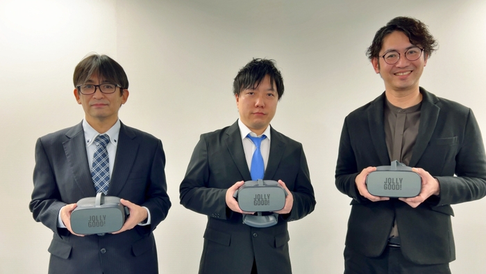 (左から)坪井謙医師、今本俊郎医師、ジョリーグッド執行役員 細木豪