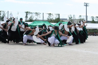 近畿大学附属福岡高校が体育祭を開催　熱中症対策として、初めて市内の屋内施設で実施