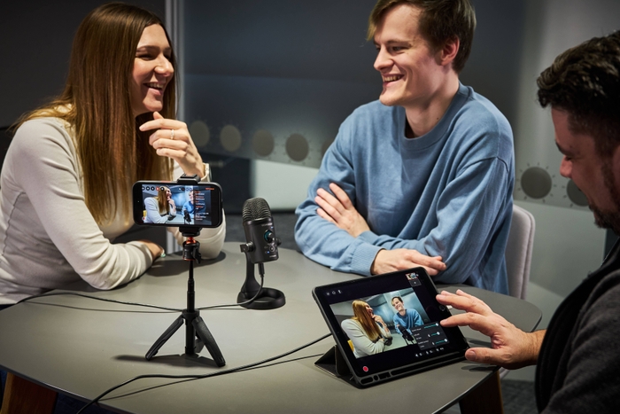 対談形式の配信イメージ