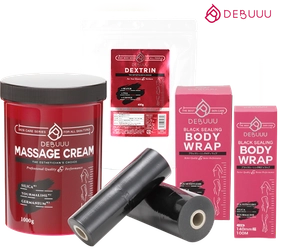 痩身ケア専用サポートシリーズDEBUUU 商品ラインナップ