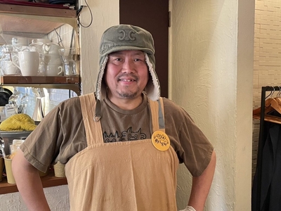 店主のかわのさん　