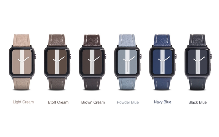 FULL GRAIN LEATHER BAND(フルグレインレザーバンド)カラーバリエーション