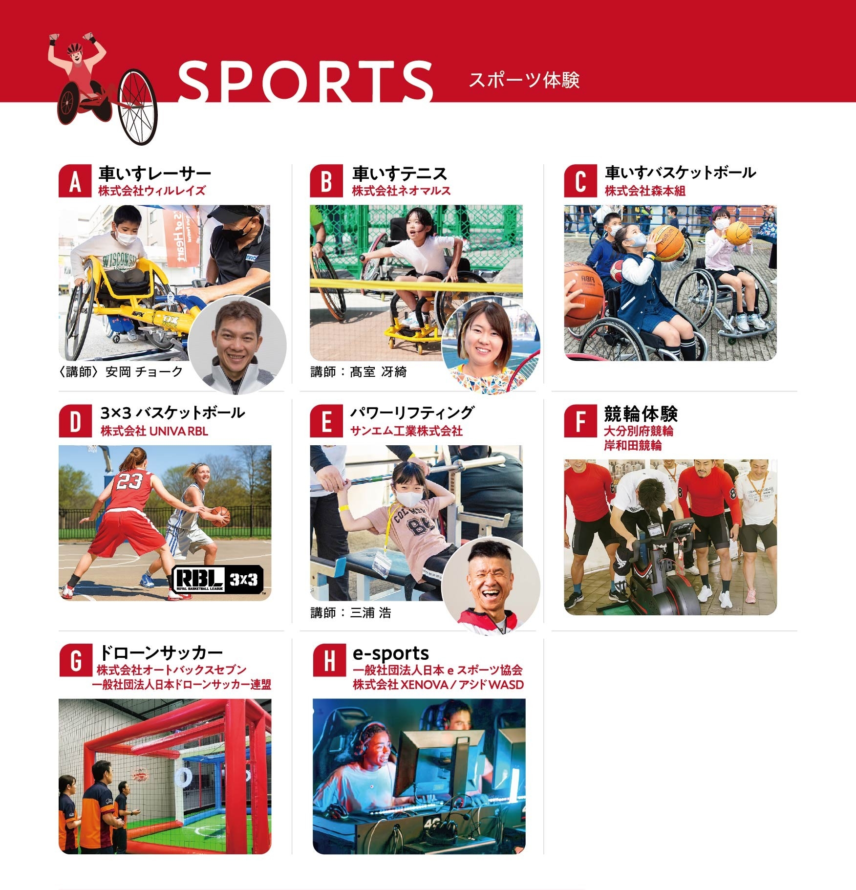 スポーツプログラム