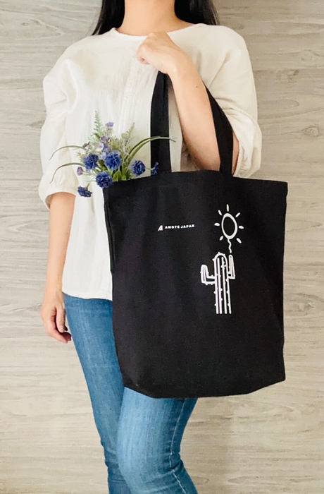 キャンバストートバッグ　サボテン    