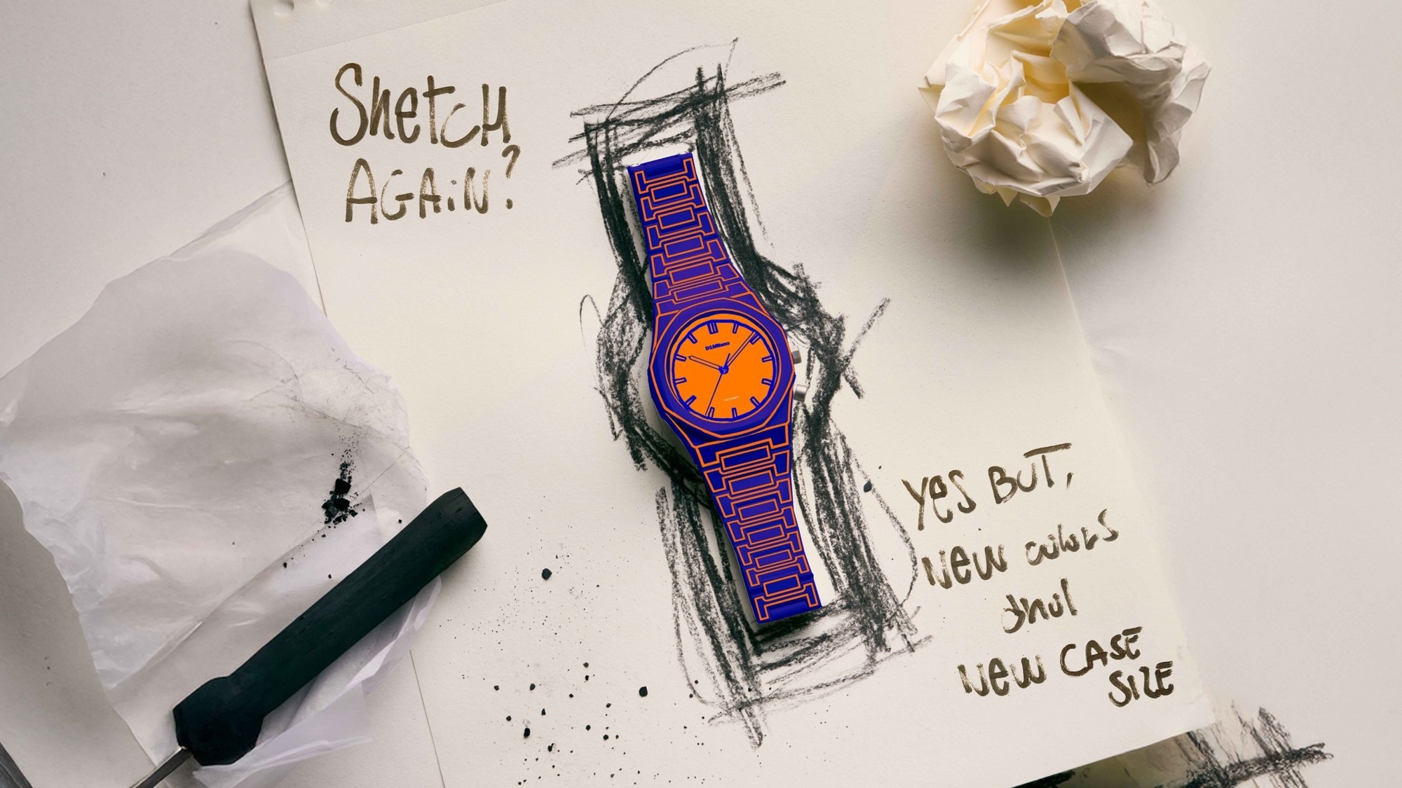 D1 Milano、26年春夏コレクション第2弾を3月27日に発売
軽量ポリカーボネートのカラーウォッチ「POLYCARBON」