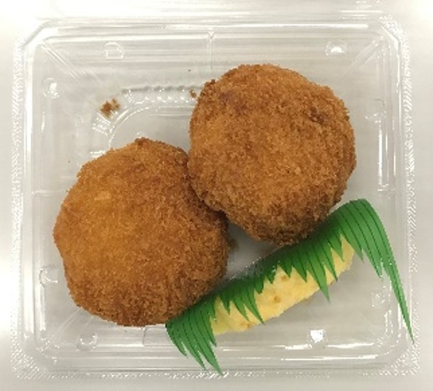 カニクリームコロッケ(2個)境港産紅ずわいがに使用画像(画像はイメージです。)