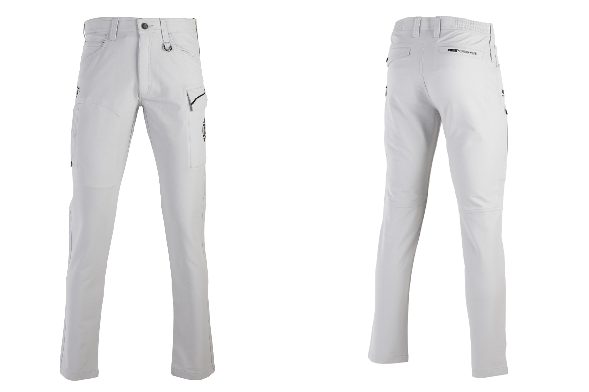 PW-3045G カーゴパンツ シルバー