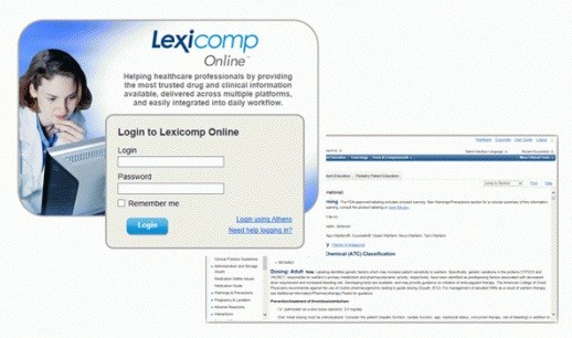 総合医薬品データベース - Lexicomp Online - 期間限定フリートライアル募集中 | NEWSCAST