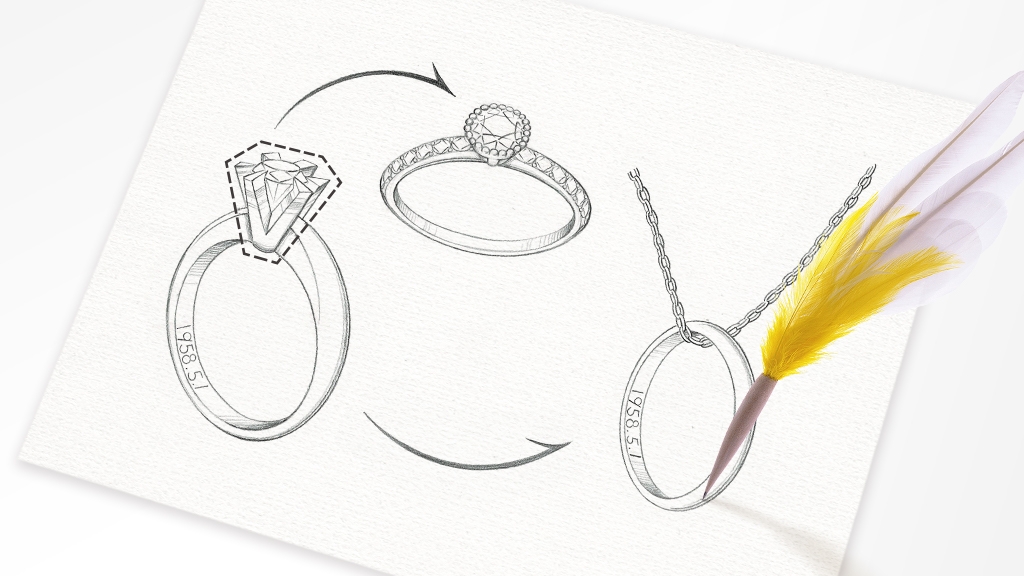 11月22日いい夫婦の日。エンゲージリング(婚約指輪)リフォームの新サービス開始