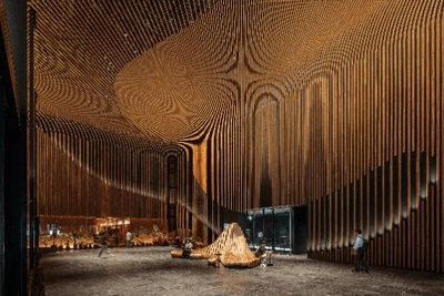 屋内型公開空地「MUQUA」