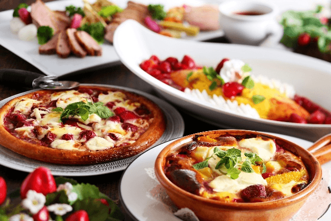 いちごが旬！期間限定ディナーバイキング 「ストロベリーフェア＆シトラス」を開催