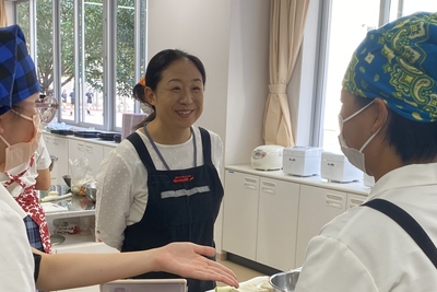 SCFの管理栄養士が協力