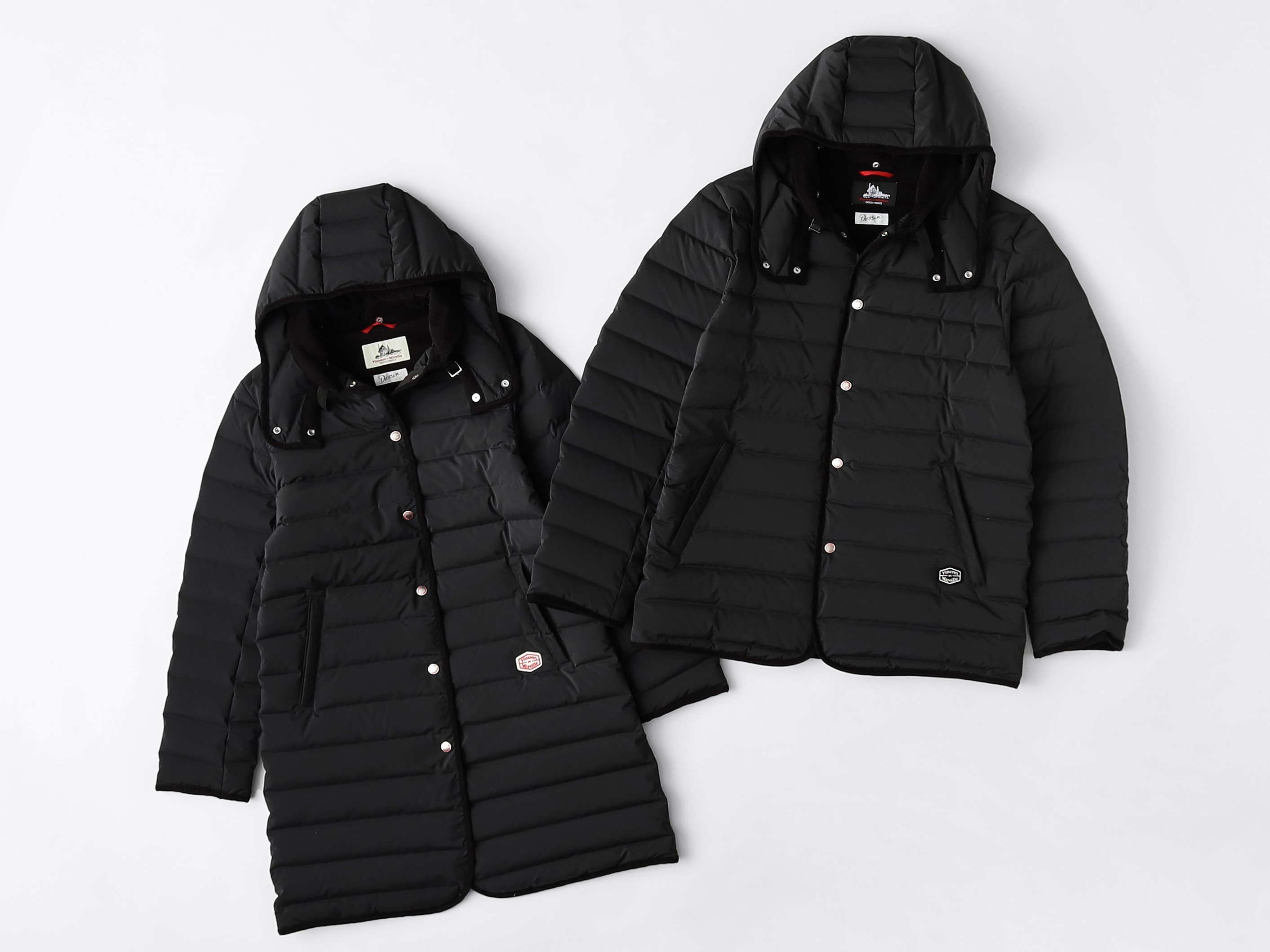 左:レディース 右:メンズ