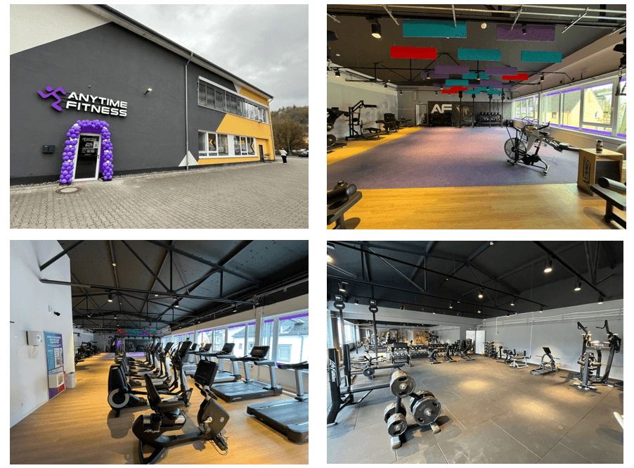 【ANYTIME FITNESS Gummersbach店/店舗所在地:Auf d. Brück 9 51645 Gummersbach Germany】