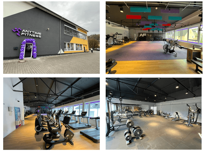 【ANYTIME FITNESS Gummersbach店/店舗所在地:Auf d. Brück 9 51645 Gummersbach Germany】