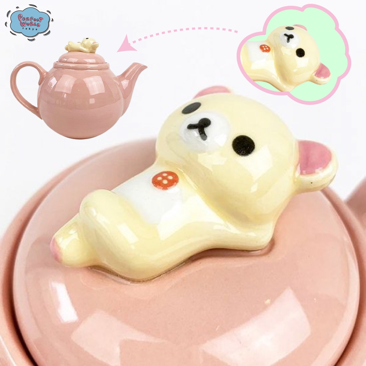 こんなところでコリラックマがお昼寝?落ちない?熱くない?って、かわいすぎかよ!