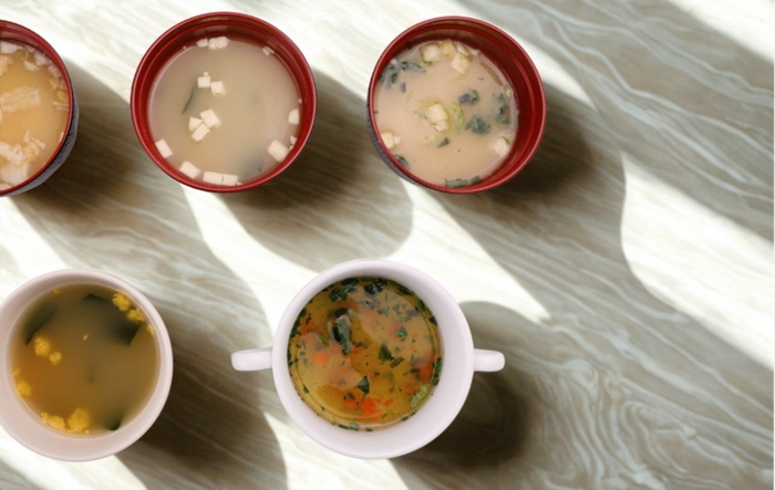 新商品「たんぱく強化汁・具セット」