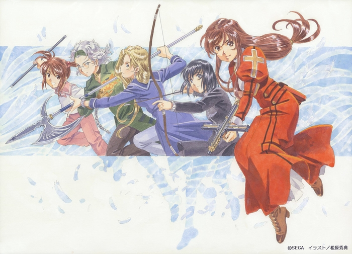 「守るべきもの~希望~紐育星組」(C)SEGA イラスト/松原秀典