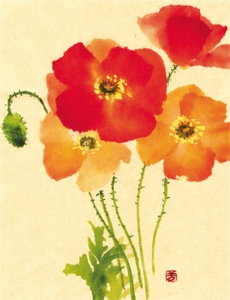 『行く道に花の咲かない道はなく』52頁　俳句は53頁