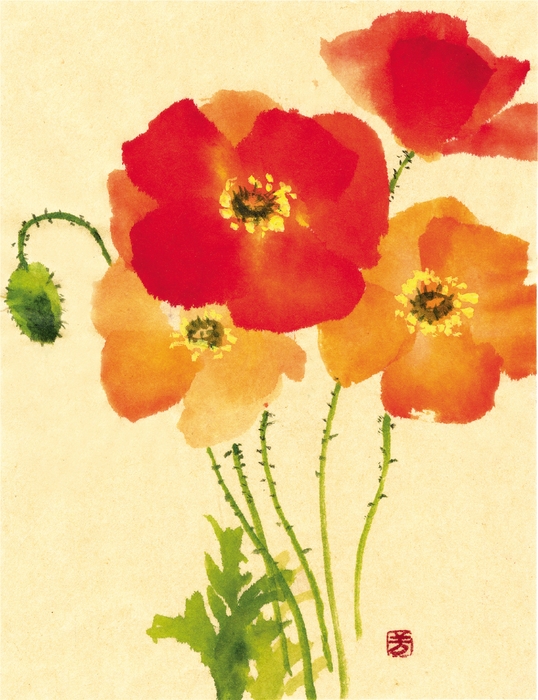 『行く道に花の咲かない道はなく』52頁 俳句は53頁