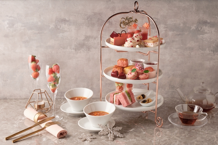 ストロベリー・フェスティブ アフタヌーンティー(クリスマスバージョン)