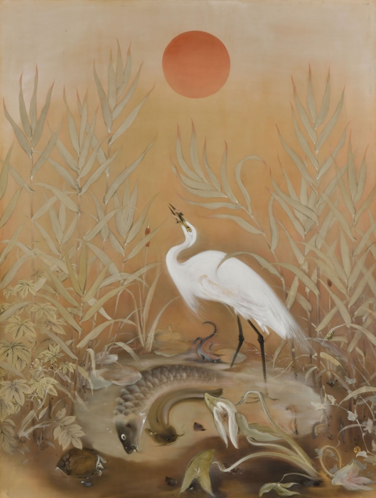 川端龍子《請雨曼荼羅》1929年 大田区立龍子記念館