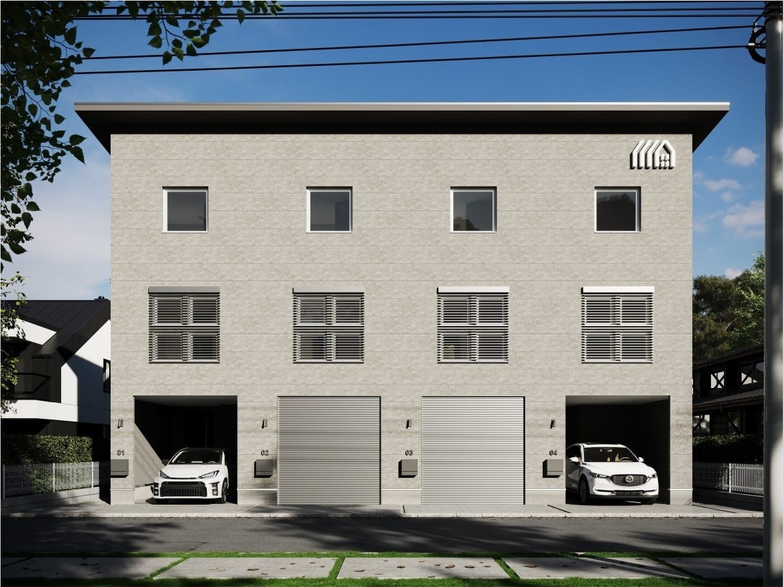 「ウェルネストルーム吹上」正面イメージパース