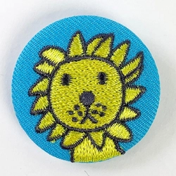 超速報！ざっと見て！ライオンの刺繍ブローチが登場の巻