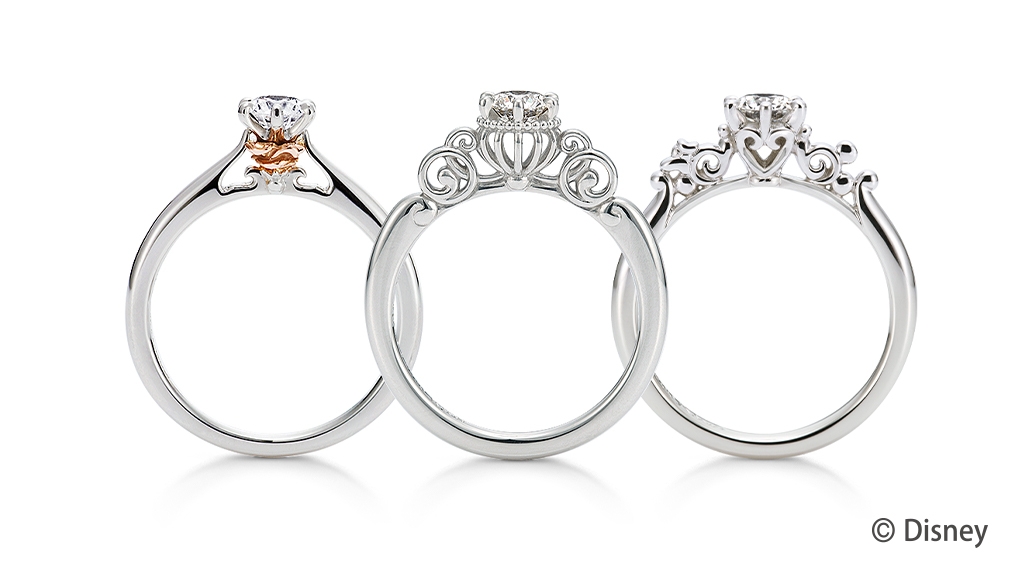 ディズニーデザイン「プロポーズリングサービス」 11月26日(火)提供開始。サプライズプロポーズ後に彼女の好きなデザインに変更できる