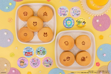 90年代たまごっち風パッケージがかわいい たまごっちのまんまる焼きが再登場！