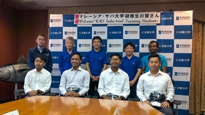 近畿大学水産研究所でマレーシア・サバ大学からの研修生を受け入れ　5月13日（火）から80日間、水産研究所で養殖技術を学ぶ