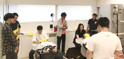 コロナ疲れのリフレッシュに最適！男性向けヘッドスパを開発