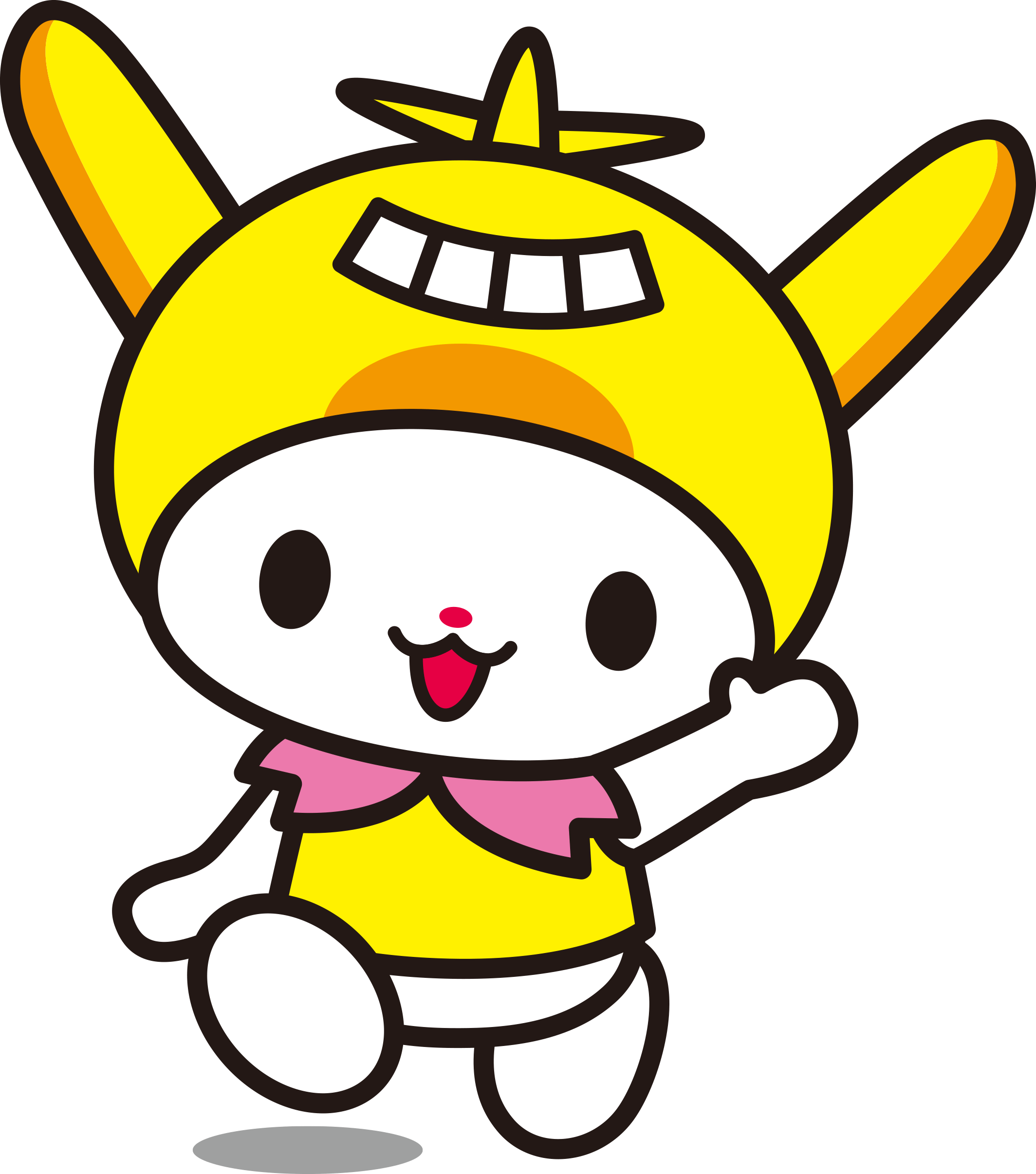 大田区公式PRキャラクターはねぴょん (C)大田区