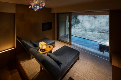 客室付き露天風呂