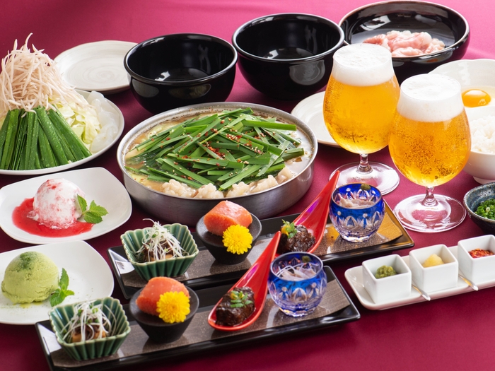 赤坂店プレミアムコース1人前4,400円(税込)※写真は2人前です