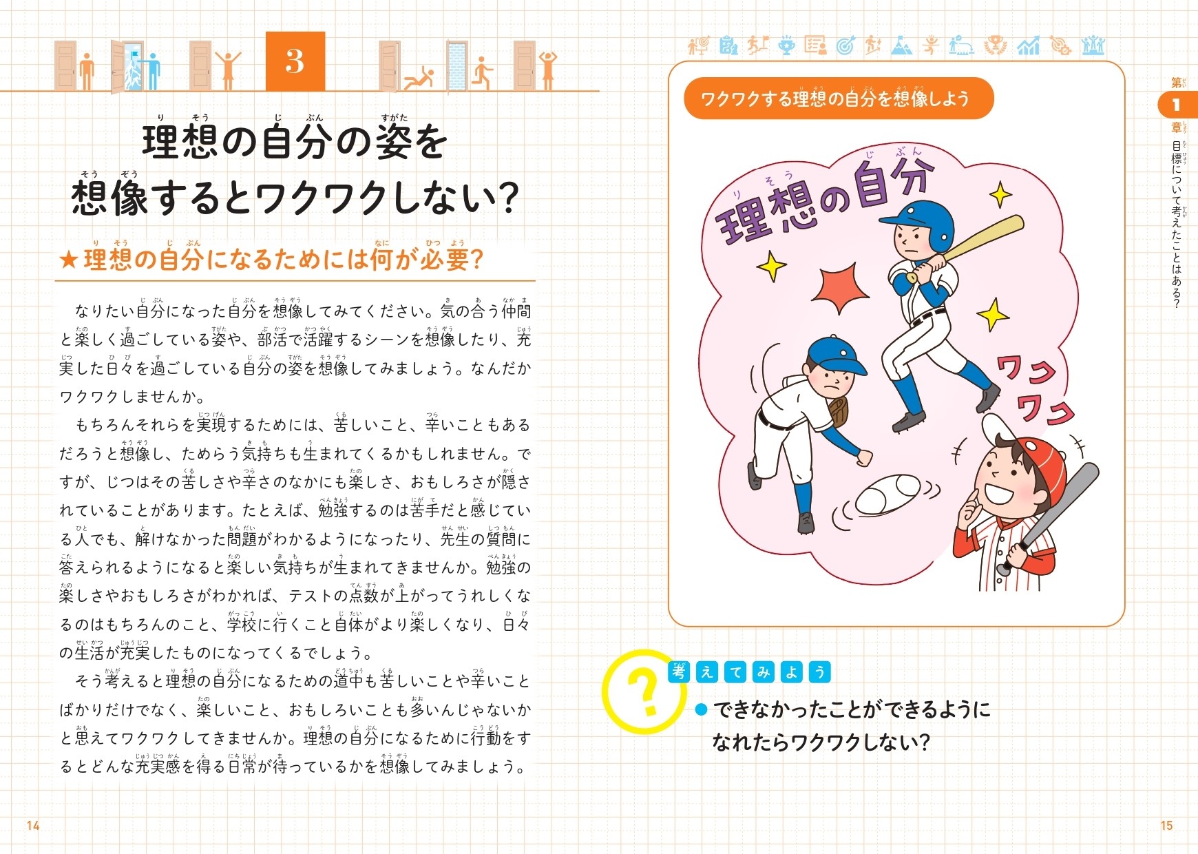 理想の自分の姿を想像するとワクワクしない?