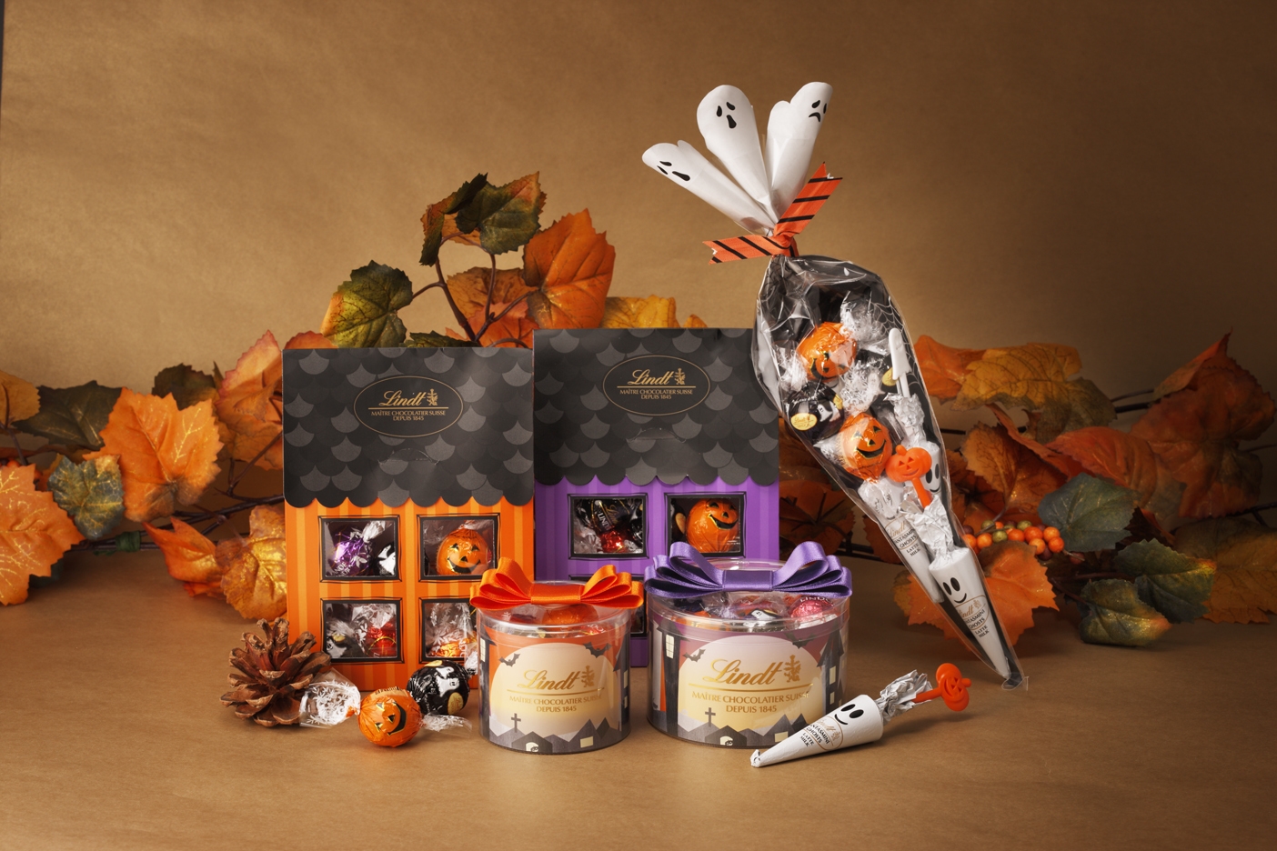 リンツ、愉快なハロウィン限定チョコレートを発売 人気の「リンドール