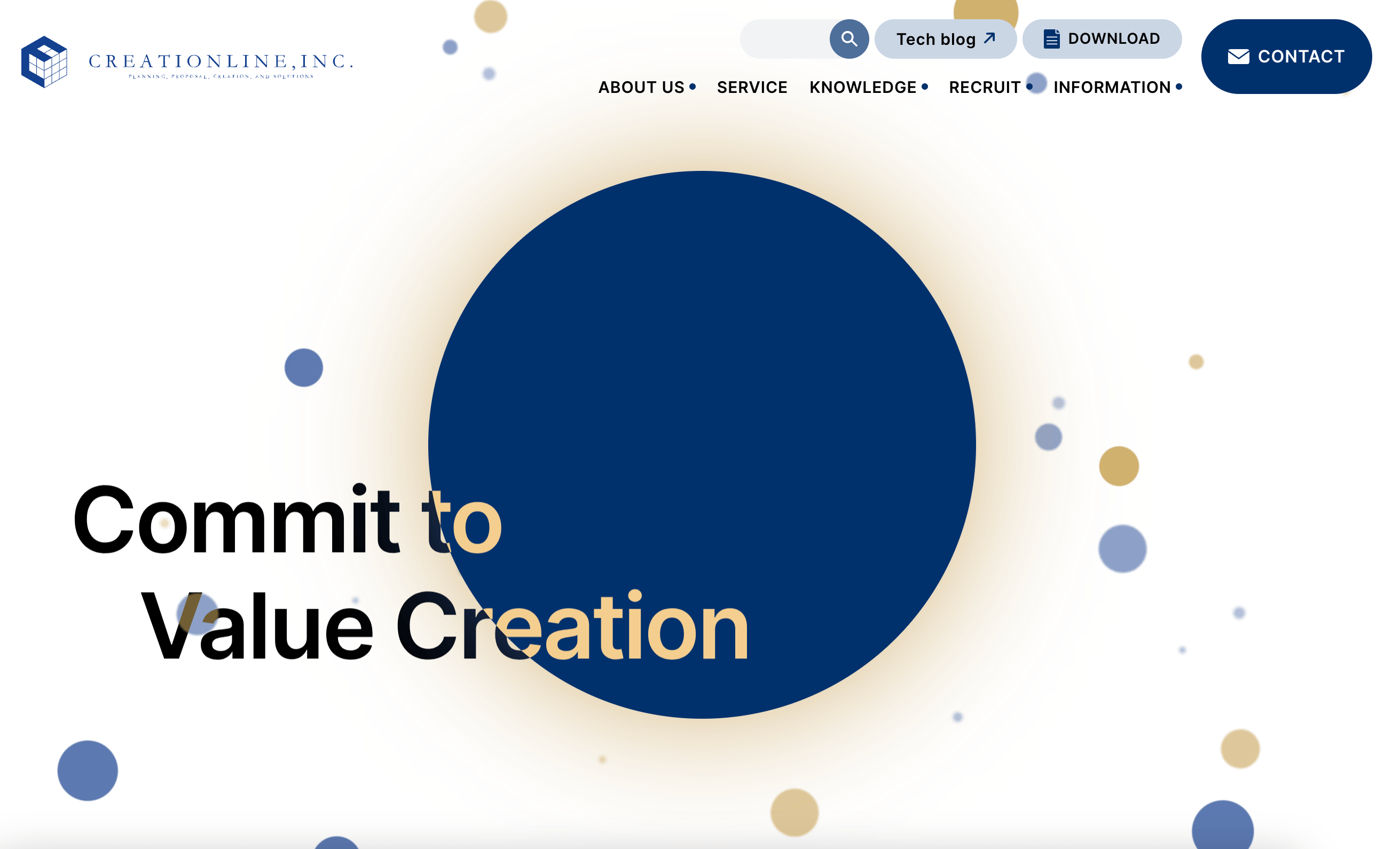 コーポレートサイト TOPページ