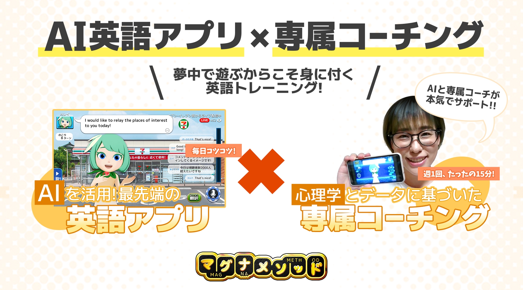 個別指導の『マグナメソッド』https://www.magna-method.com/(6歳以上〜全年齢対象)