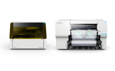 クリエイティブの新たな扉を開くVersaSTUDIOシリーズに 小型UVプリンターとDirect To Filmプリンターが新登場