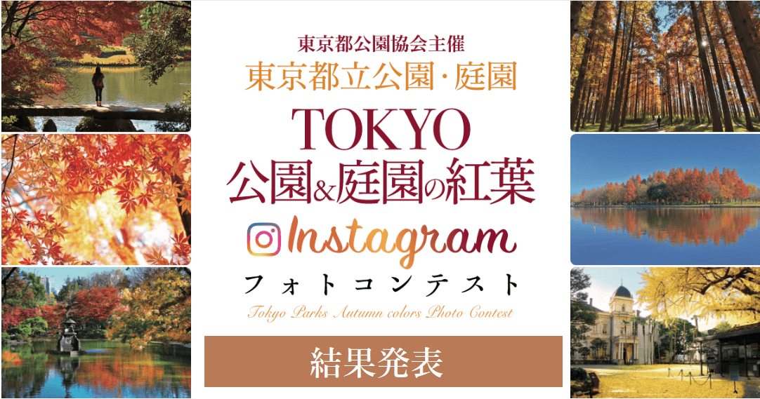 【結果発表】「TOKYO公園＆庭園の紅葉Instagramフォトコンテスト」