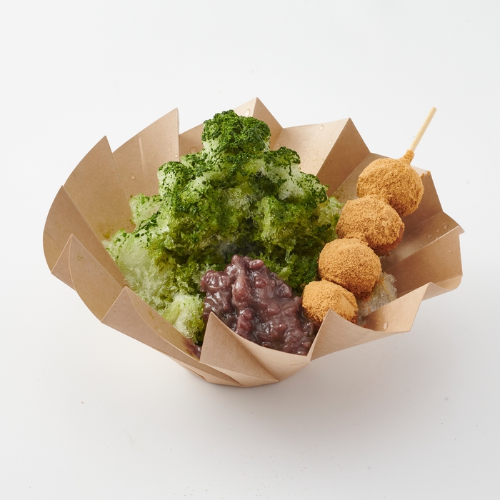 かき氷(オーガニック抹茶)