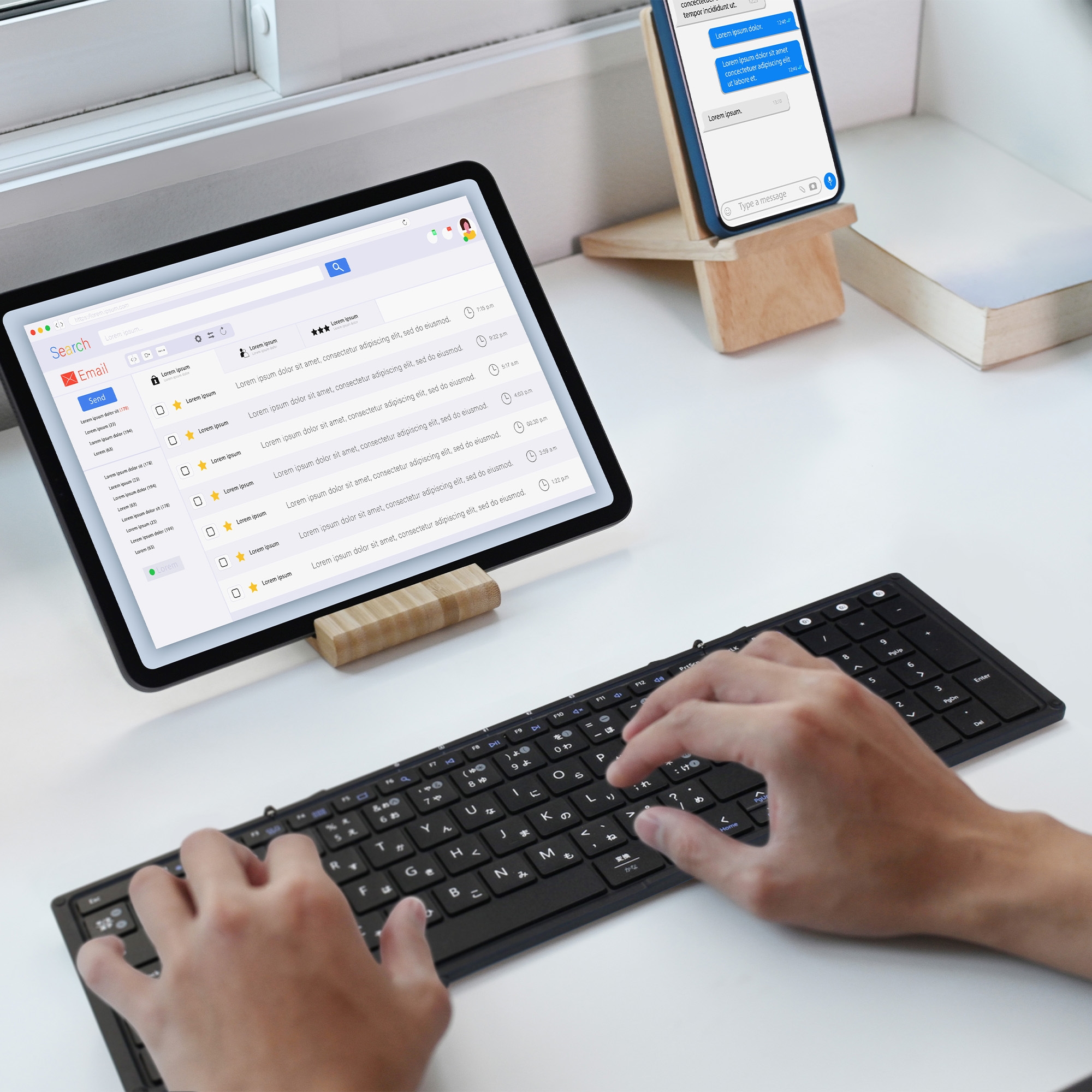 FFF-KB105BT3 製品イメージ(使用シーン)