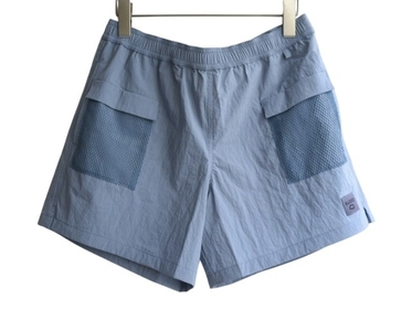「MINIMUM MESH SHORTS +ADD FLAP」：BlueSoda