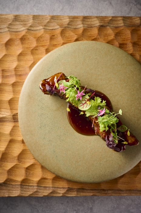 ランチ限定「天然黒酢ノ酢豚」