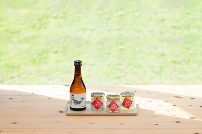 『甘酒プリン』&酔鯨 特別純米酒300ml