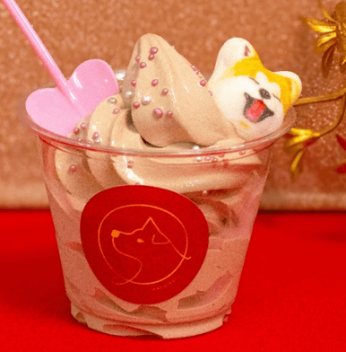 Spawkling Chocolate Soft Serve