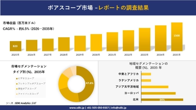 ボアスコープ市場の発展、傾向、需要、成長分析及び予測2026－2035年